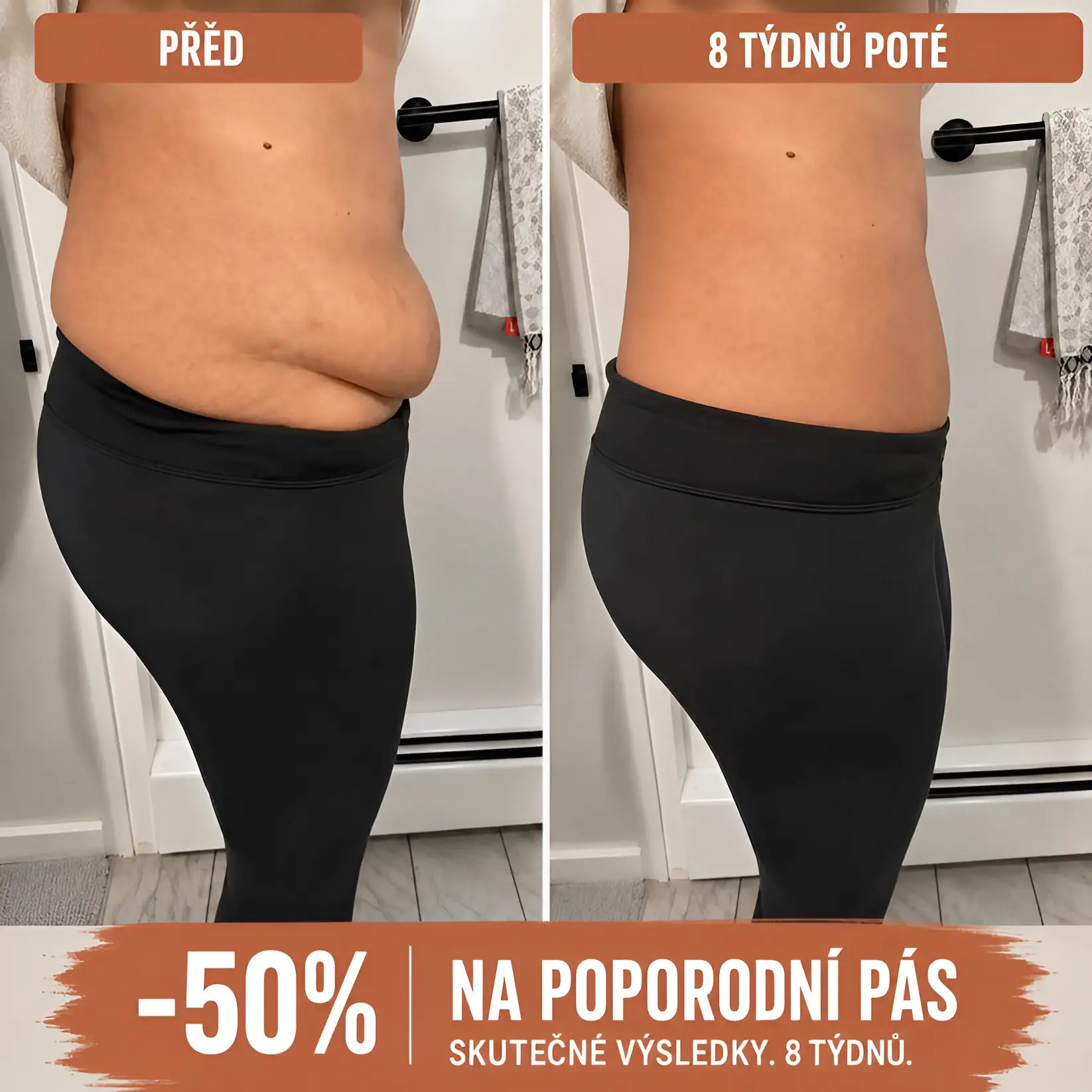 Stahovací kalhotky s vysokým pasem