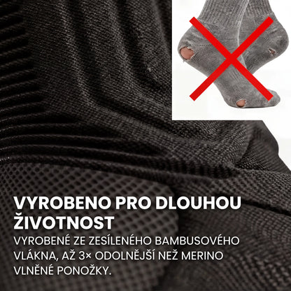 CloudFusion atletické polstrované ponožky crew