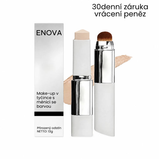 Make-up 2 v 1 s integrovaným štětcem