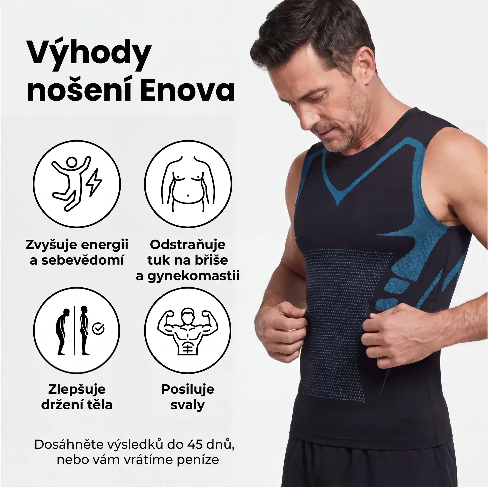 Enova Vest | Pociťte sílu sebevědomí, energie a síly