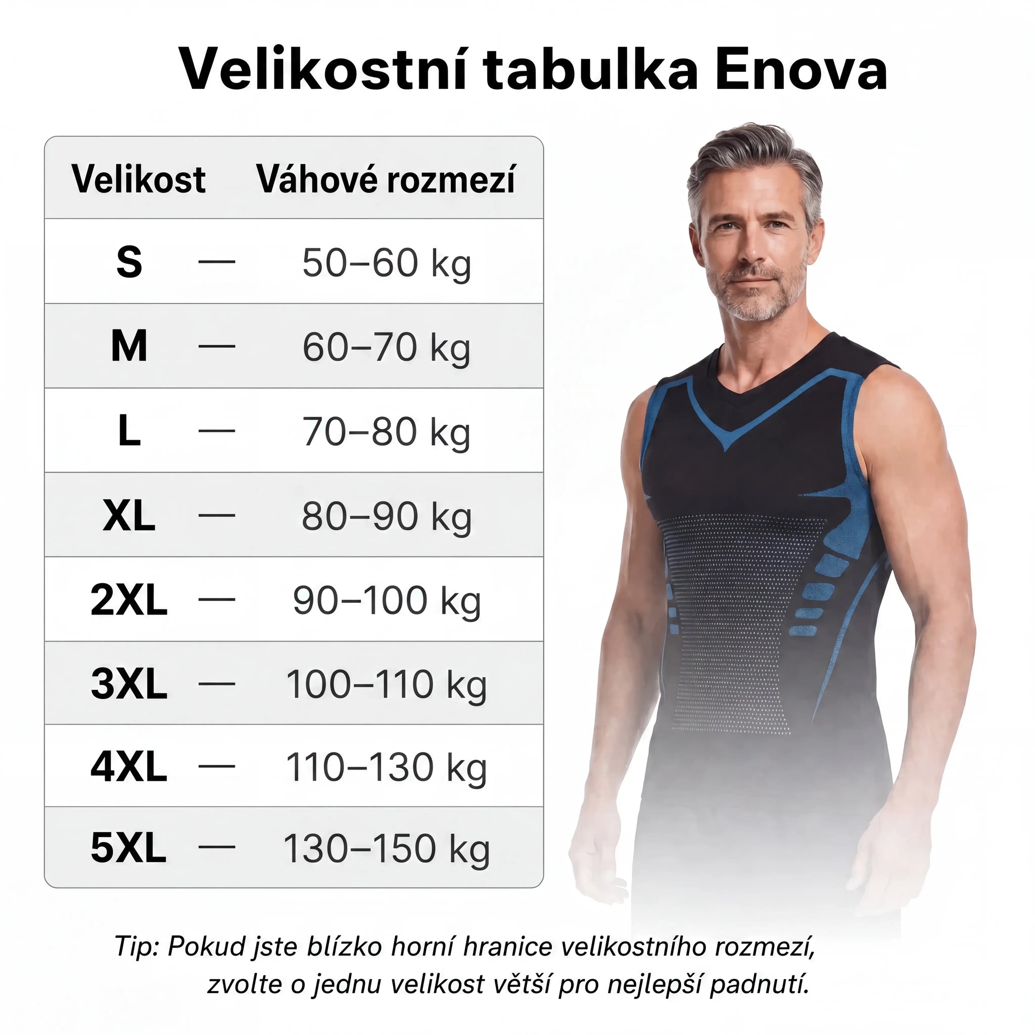 Enova Vest | Pociťte sílu sebevědomí, energie a síly