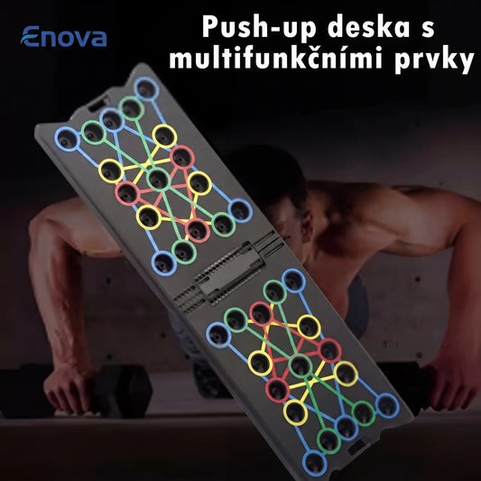 Push-up deska s multifunkčními prvky